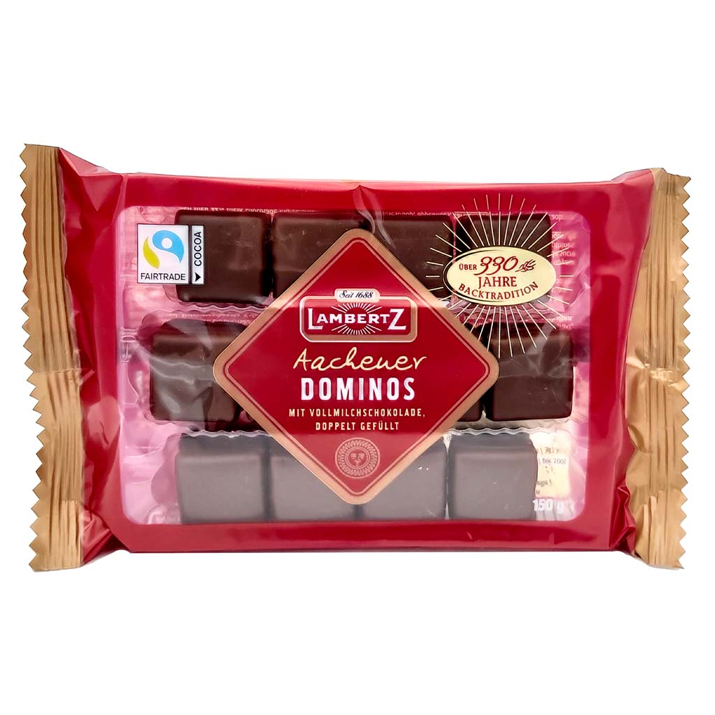 Lambertz Dominos  Vollmilch 150g Domino Süßwaren