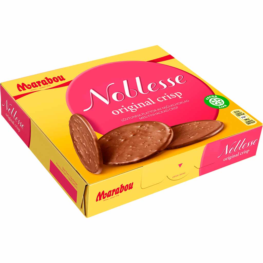 Marabou Noblesse Original Crisp 150g MHD 17.02.26
