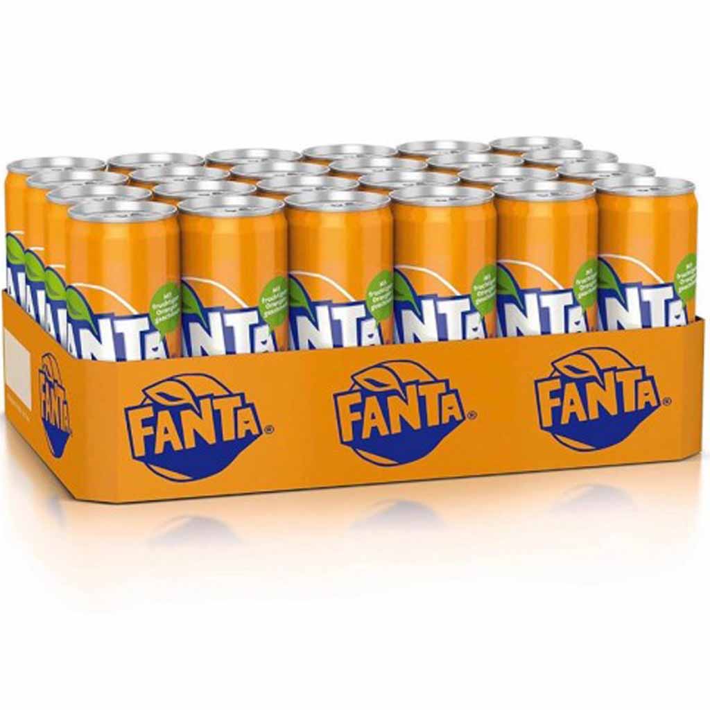 24x Fanta Orange Dose á 0,33L=7,92L