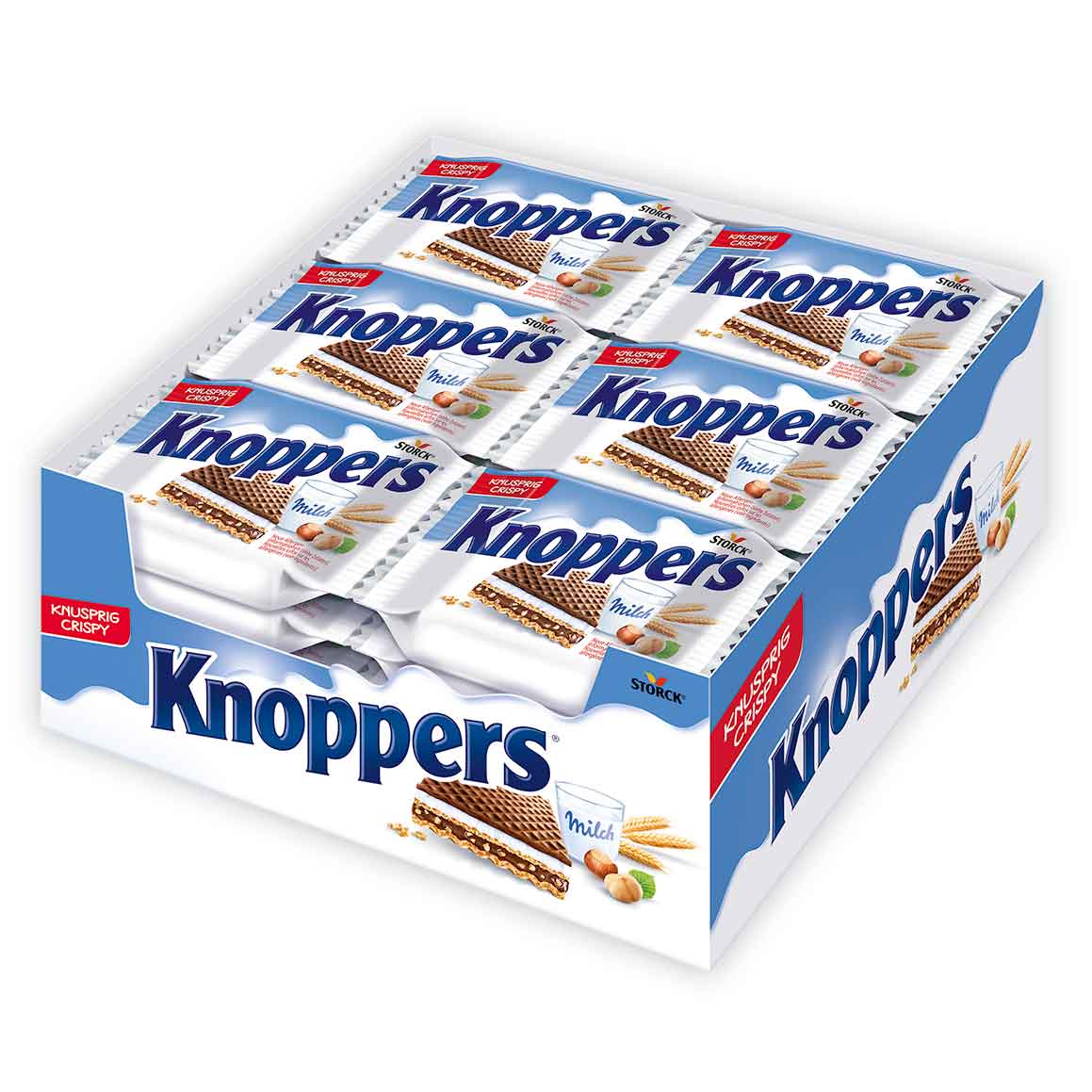 Knoppers Schnitte 24x 25g=600g MHD 30.03.26