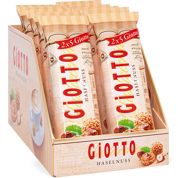 Giotto Haselnuss Kugeln 10x43g=430g MHD 08.03.26