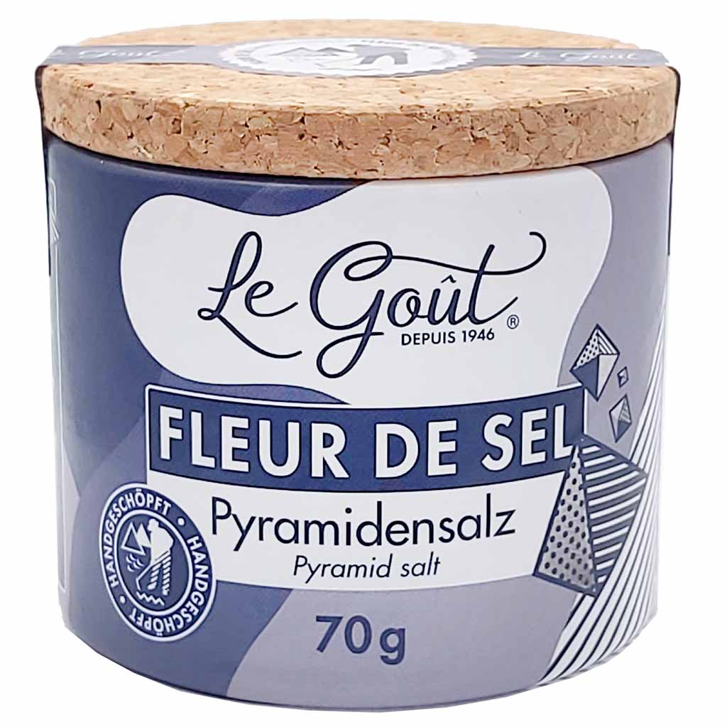 Le Gout Fleur de Sel feines Meersalz Pyramidensalz 125g