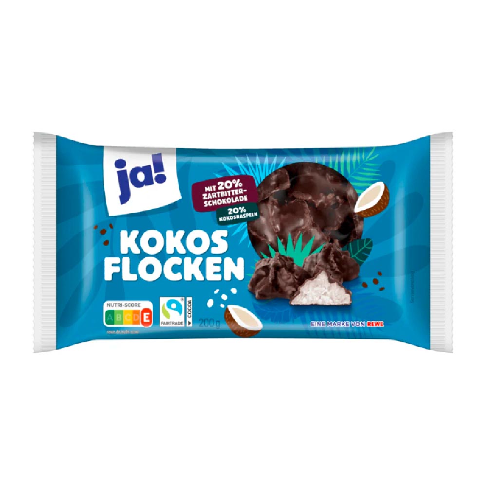 ja! Kokosflocken 200g MHD 30.04.26