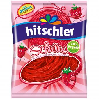 Hitschler Schnüre Erdbeere 125g MHD 30.01.27