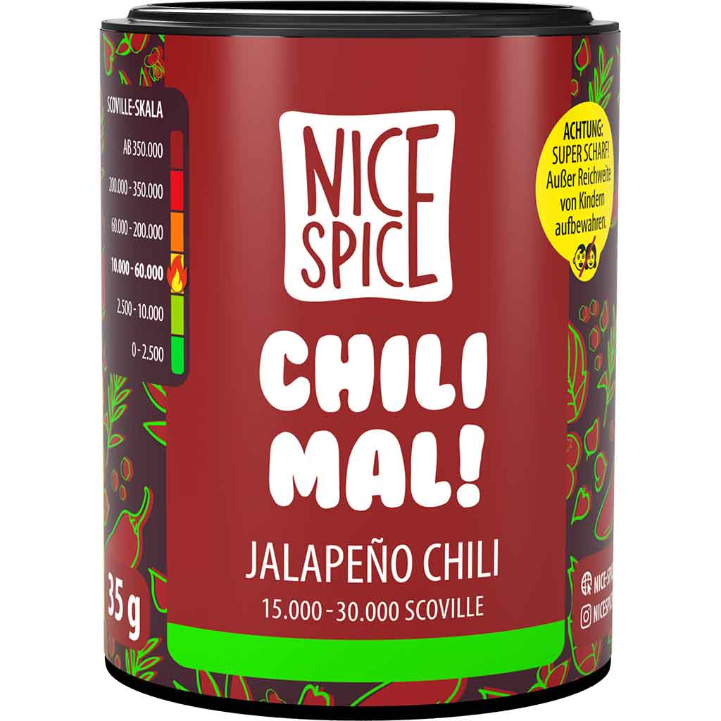 Nice Spice Chili Mal! Jalapeno Chili 35g MHD 30.10.25