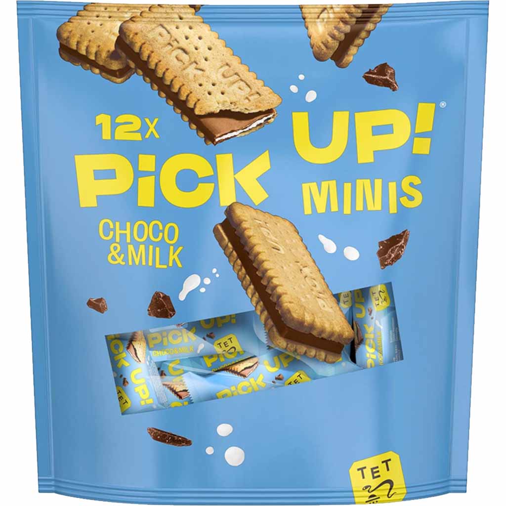 12er Tüte Leibniz PiCK UP minis Choco and Milk  127g