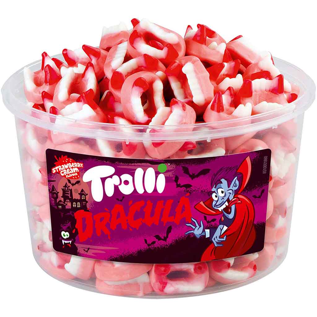Trolli Fruchtgummi Dracula 150er 1050g MHD 31.08.26