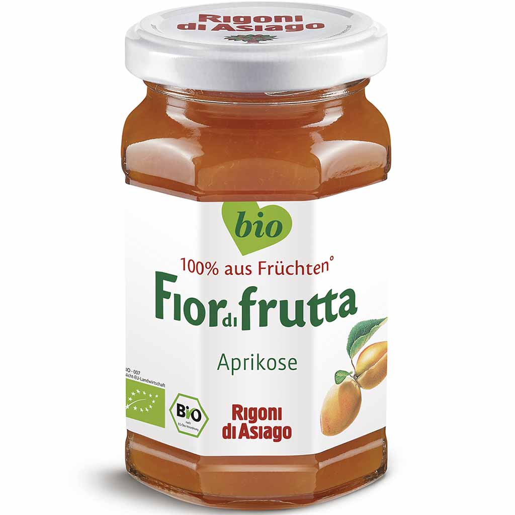 Fior di frutta Aprikose Bio Fruchtaufstrich 250g MHD 25.05.28