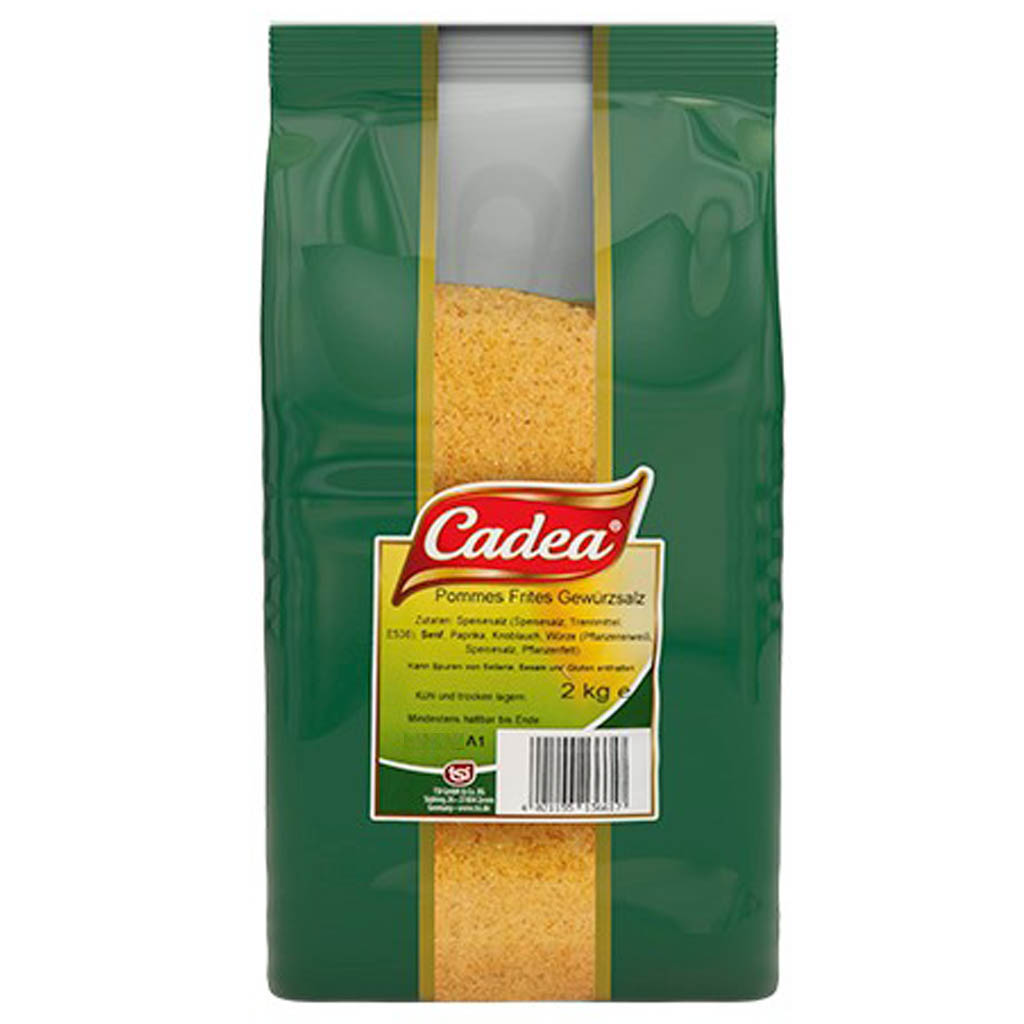 Cadea Würzsalz Pommes frites 2000g MHD 30.01.27