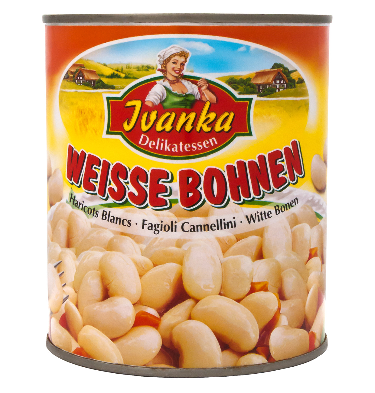 Ivanka Bohnen weiss 800g MHD 31.12.27
