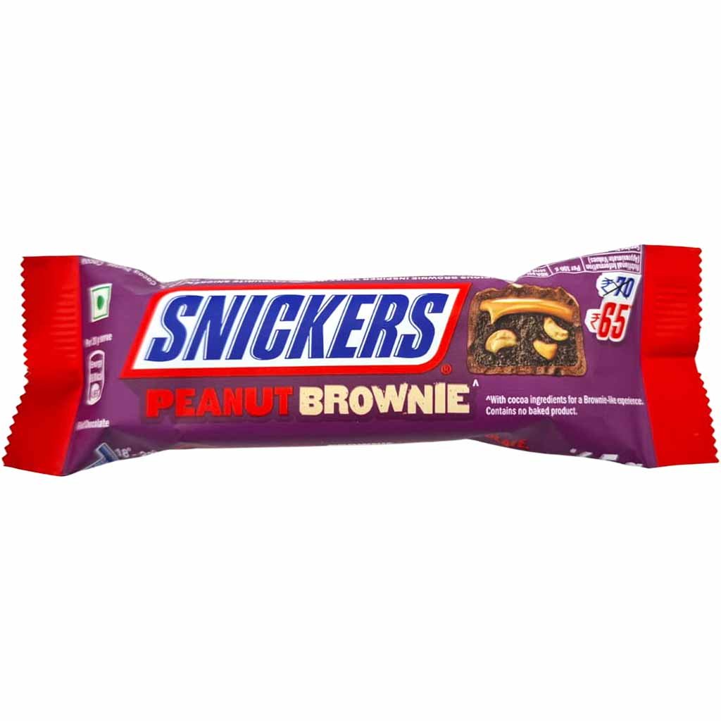 Snickers Peanut Brownie Bar 45g, 8902433008184