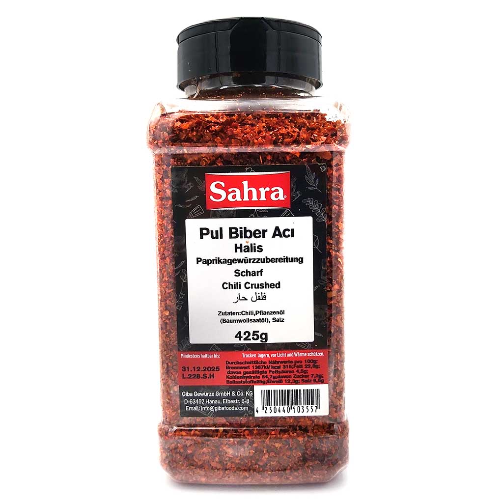 Sahra Pul Biber Aci Halis scharf Gewürzzubereitung 425g