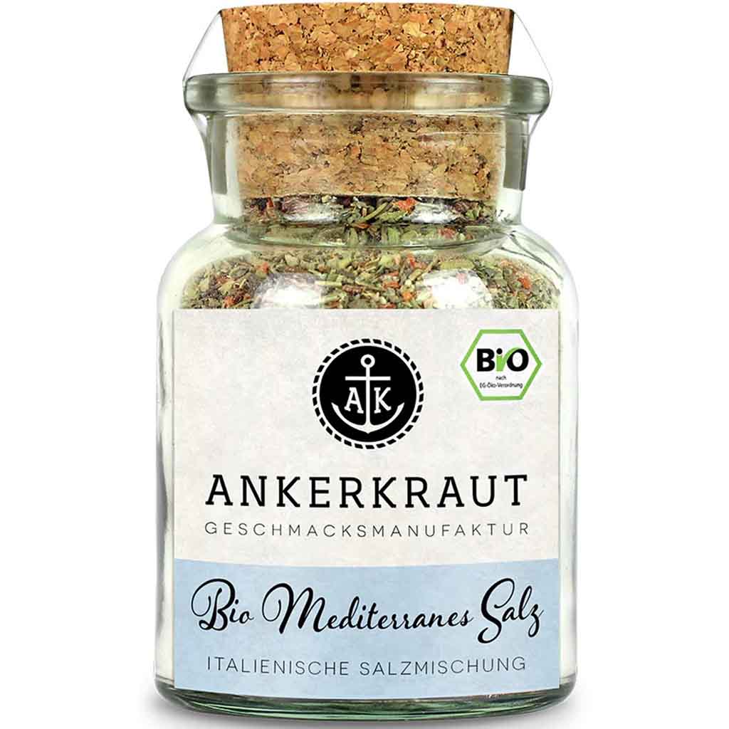 Ankerkraut BIO Mediterranes Salz 120g MHD 20.01.28