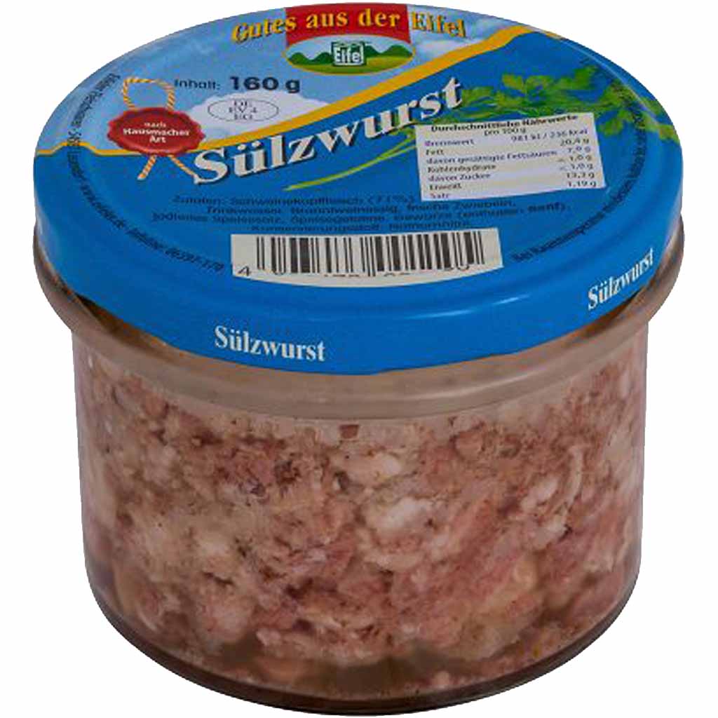 Gutes aus der Eifel Sülzwurst nach Hausmacher Art 160g MHD 25.07.27