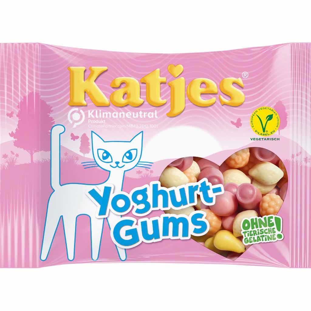 Katjes Fruchtgummi Yoghurt-Gums 175g MHD 30.08.26