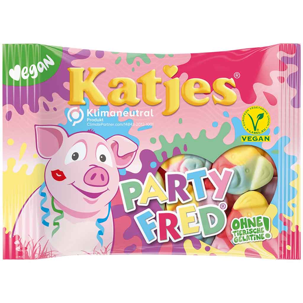Katjes Fruchtgummi Party Fred 175g MHD 30.11.26