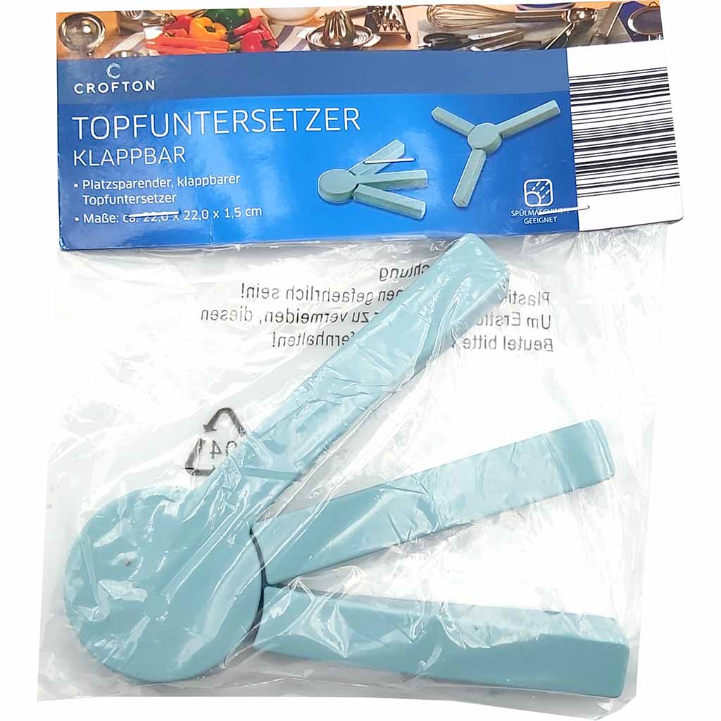 Topfuntersetzer Klappbar 22x22x1,5cm