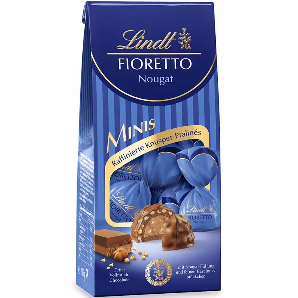 Lindt Fioretto Minis Nougat 115g MHD 30.07.26