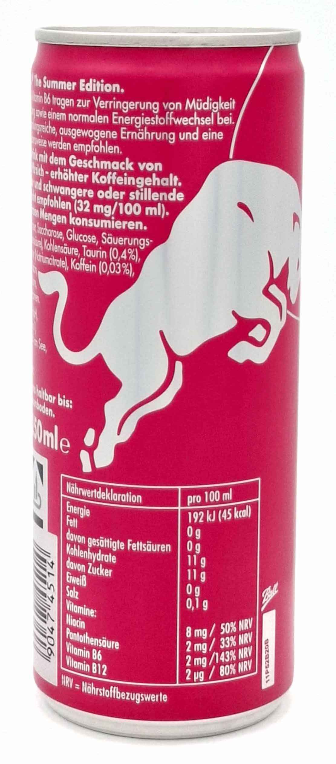 Red Bull Summer Edition White Peach DOSE je 250ml , 90474514