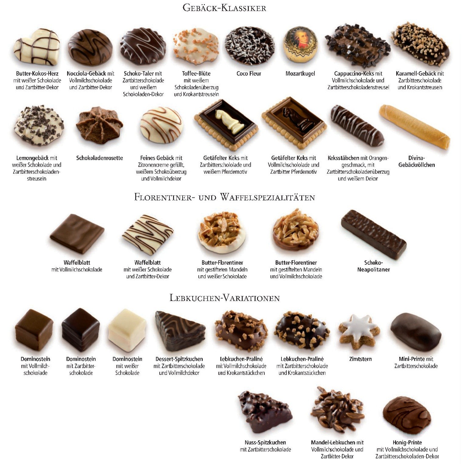 Lambertz Drei Gaben 785g Gebäck-Lebkuchen-Klassiker