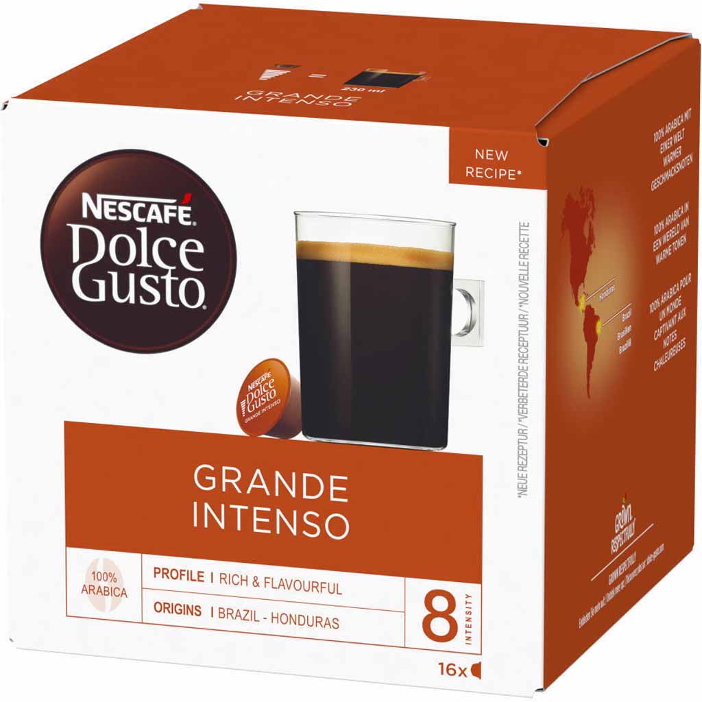 Nescafe Dolce Gusto Kapseln Grande Intenso 16 Tassen 132,8g MHD 30.11.26