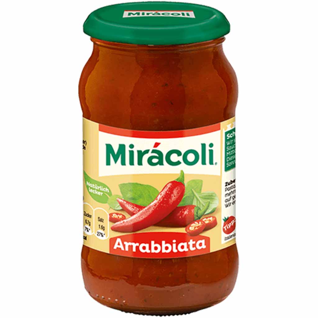 Miracoli Pasta-Sauce Arrabbiata 400g MHD 20.03.26