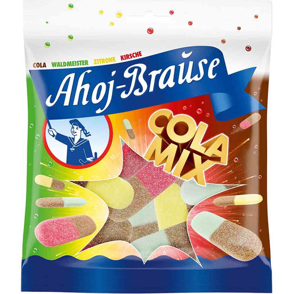 Ahoj-Brause Cola Mix 150g MHD 30.09.26