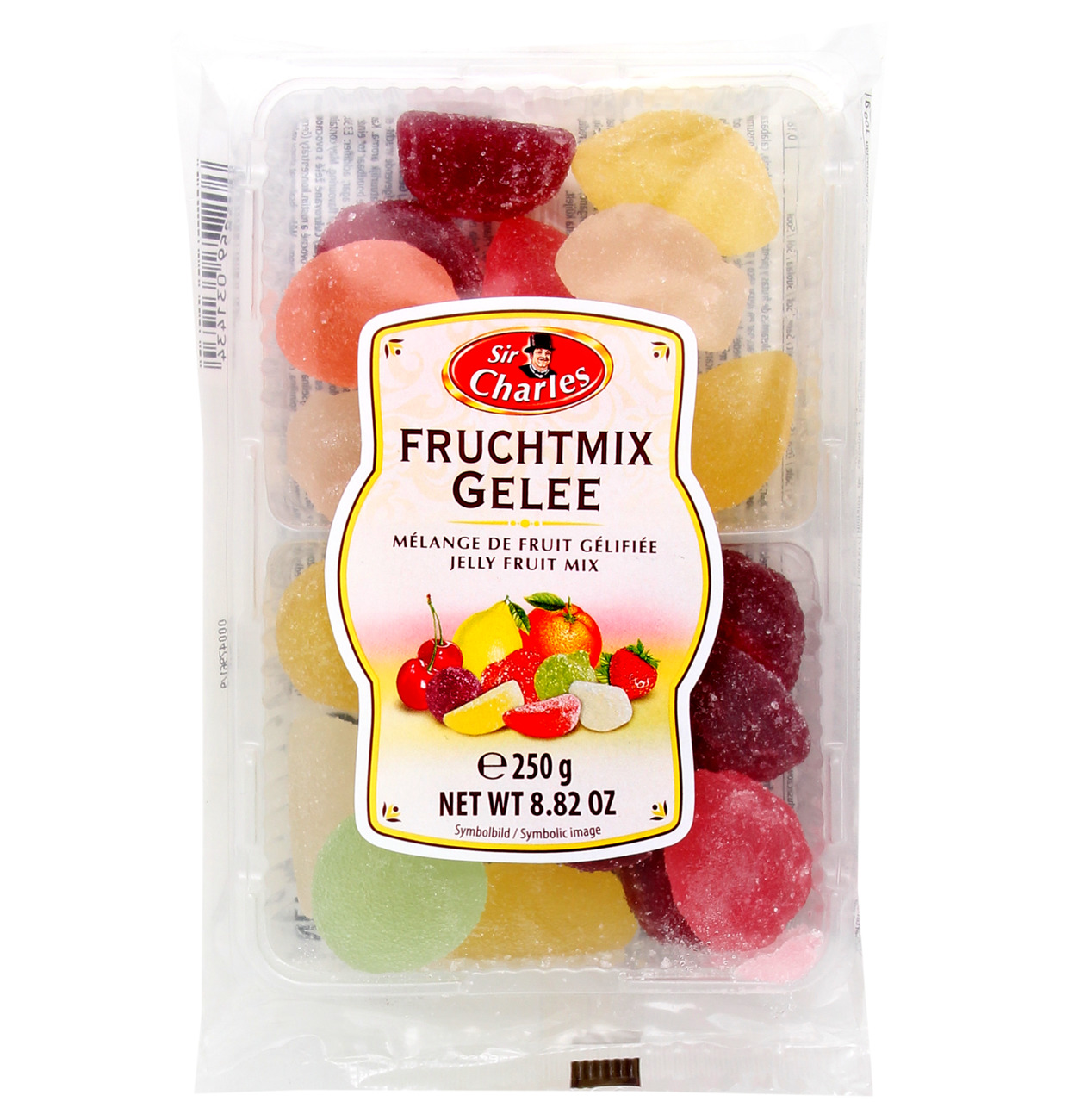 Sir Charles Gezuckertes Gelee mit Fruchtgeschmack 250g MHD 30.07.26