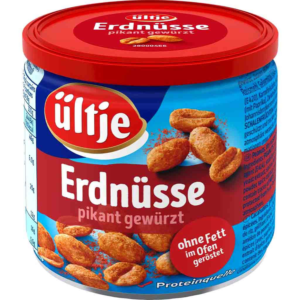 ültje Erdnüsse pikant gewürzt 180g MHD 30.04.26
