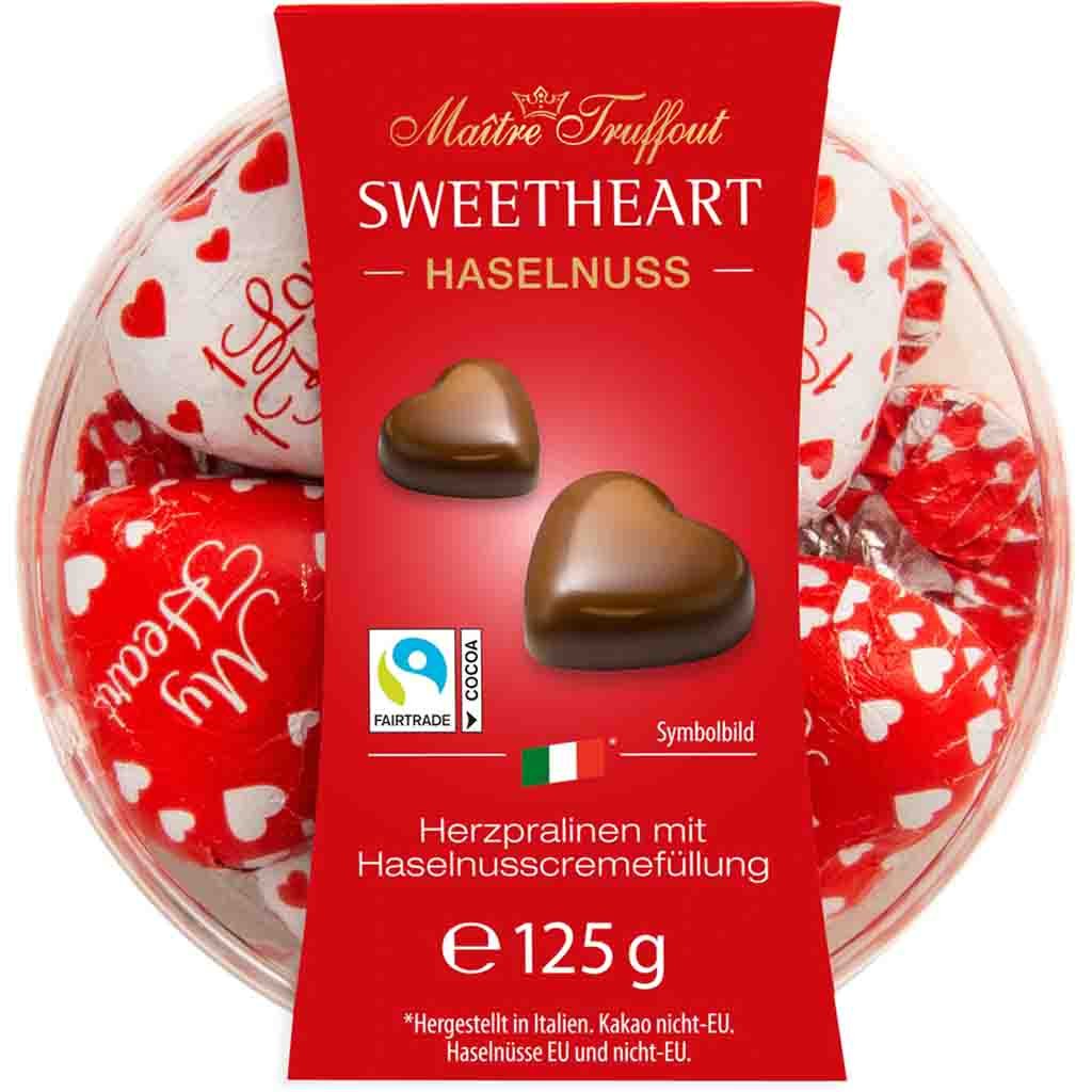 Maitre Truffout Herzpralinen 125g MHD 30.05.26