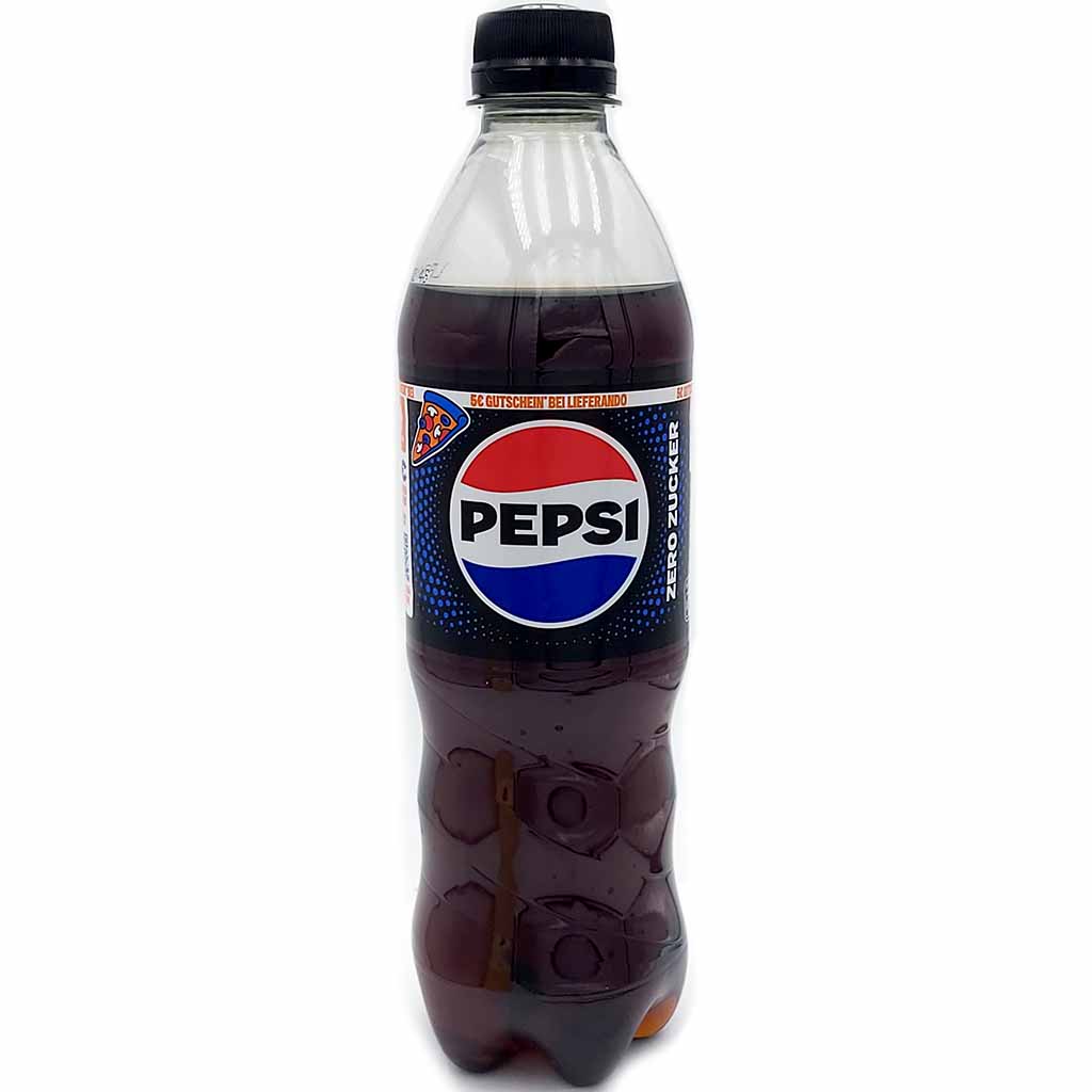 Pepsi Pepsi-Cola ZERO PET 24x0,5L=12L, 4062139002214