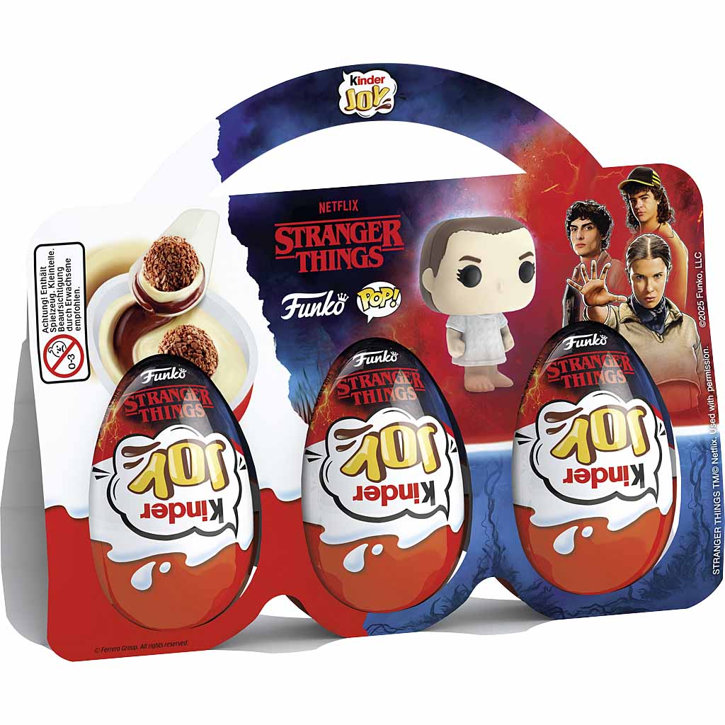 Kinder Joy Stranger Things Ei 3er 60g
