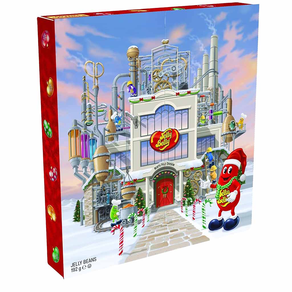 Jelly Belly Jumbo-Factory Adventskalender 192g MHD 25.04.26