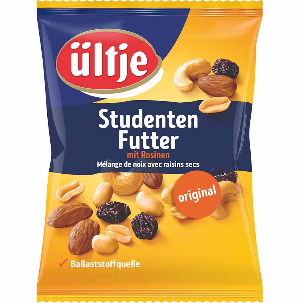 ültje Studentenfutter original 200g MHD 30.07.26