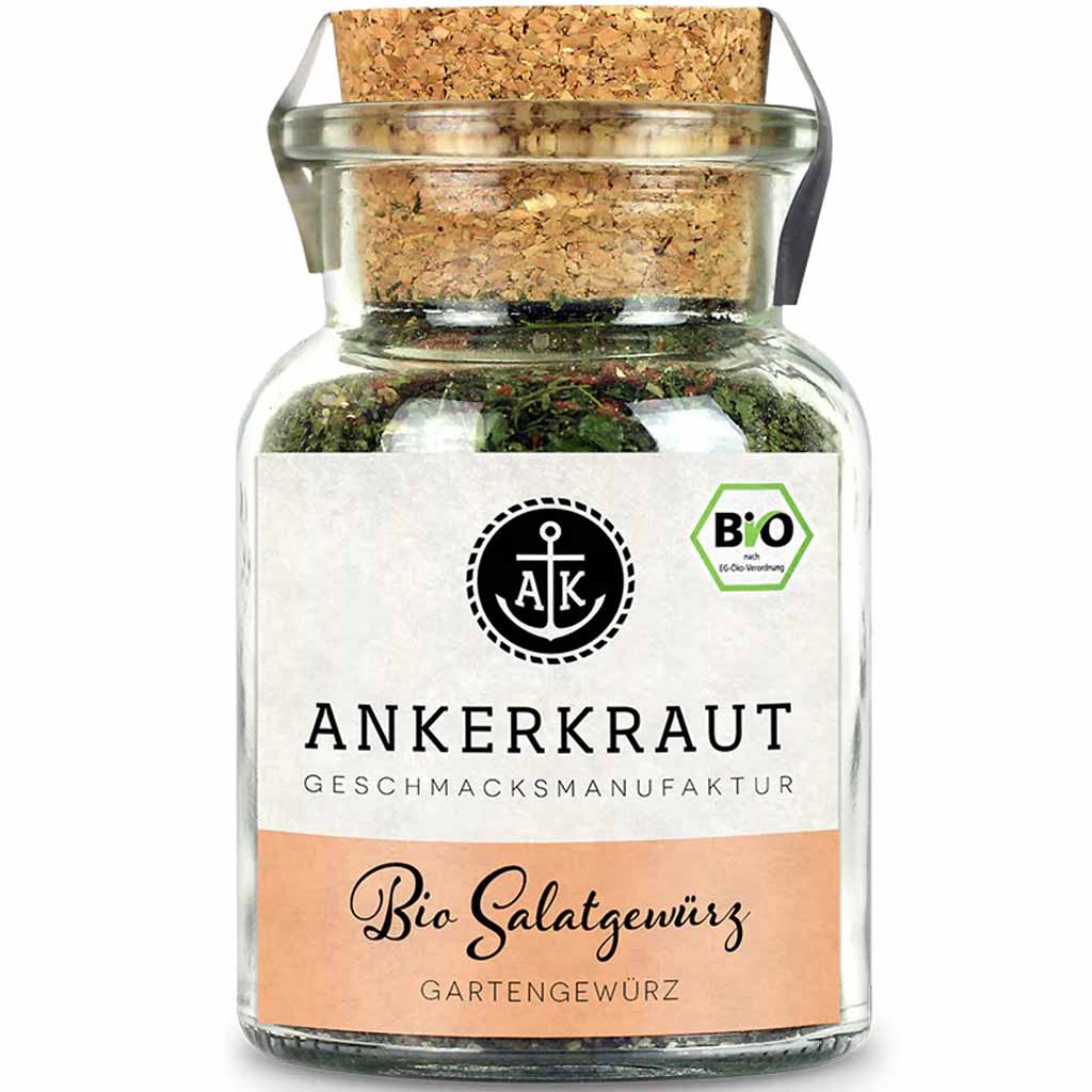 Ankerkraut BIO Salatgewürz Gartenkräuter 80g MHD 06.12.27