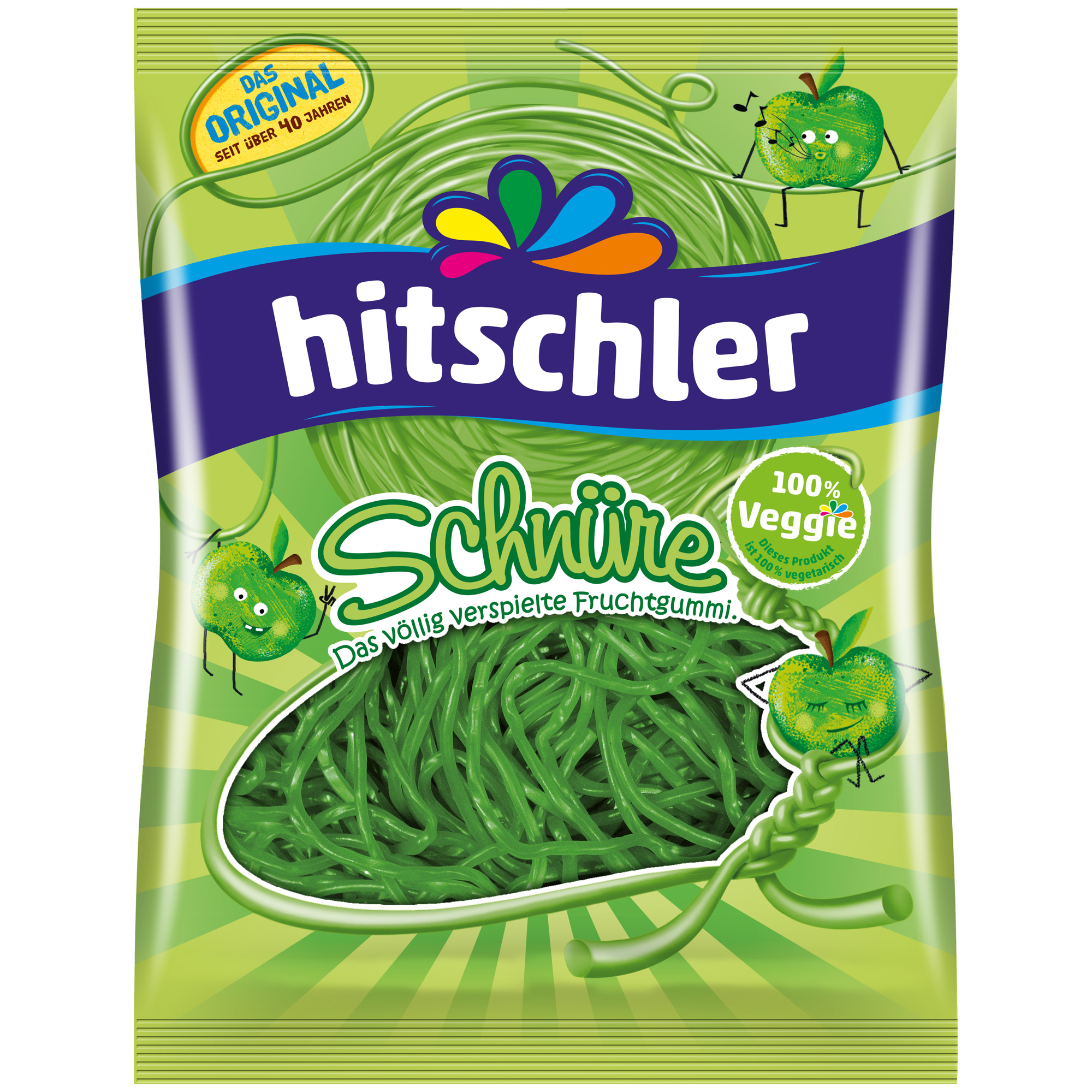 Hitschler Schnüre Apfel 125g MHD 30.10.26