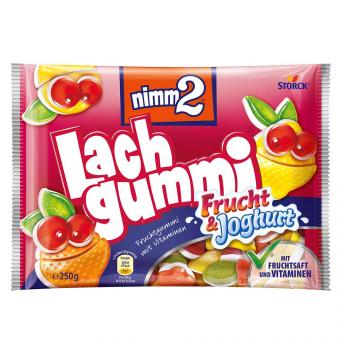 Storck Nimm2 Lachgummi Frucht & Joghurt 250g MHD 30.05.26