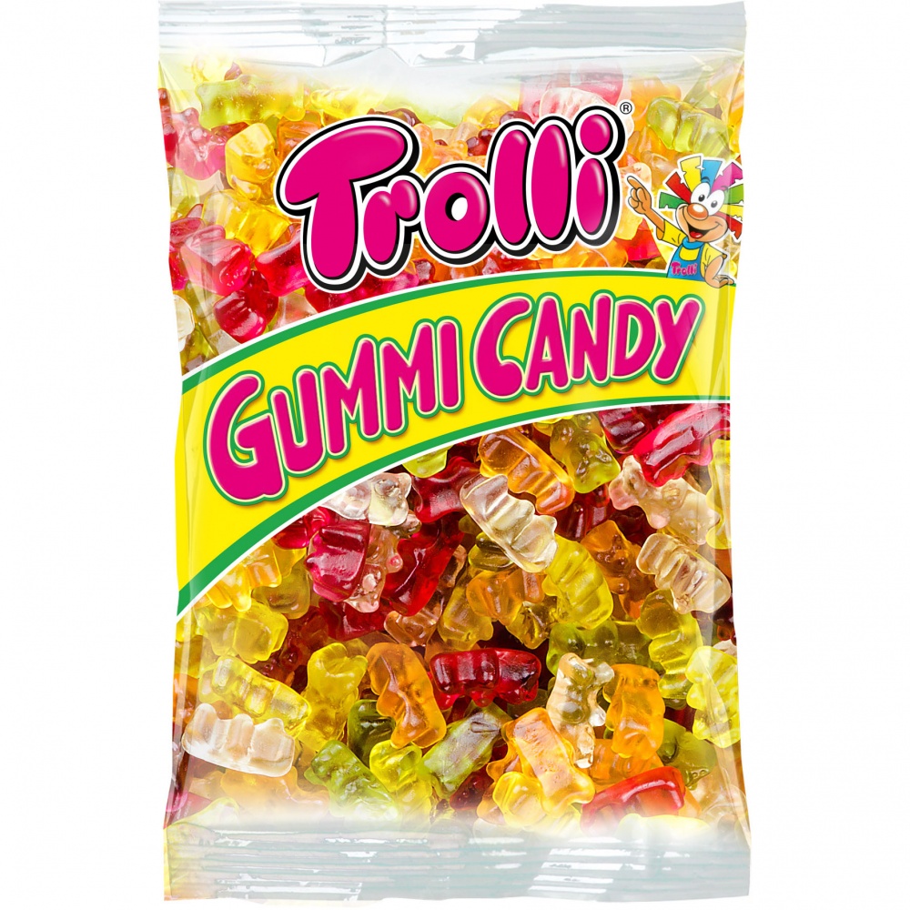Trolli Gummi Bears Bärchen 1kg Fruchtgummi MHD 26.11.26