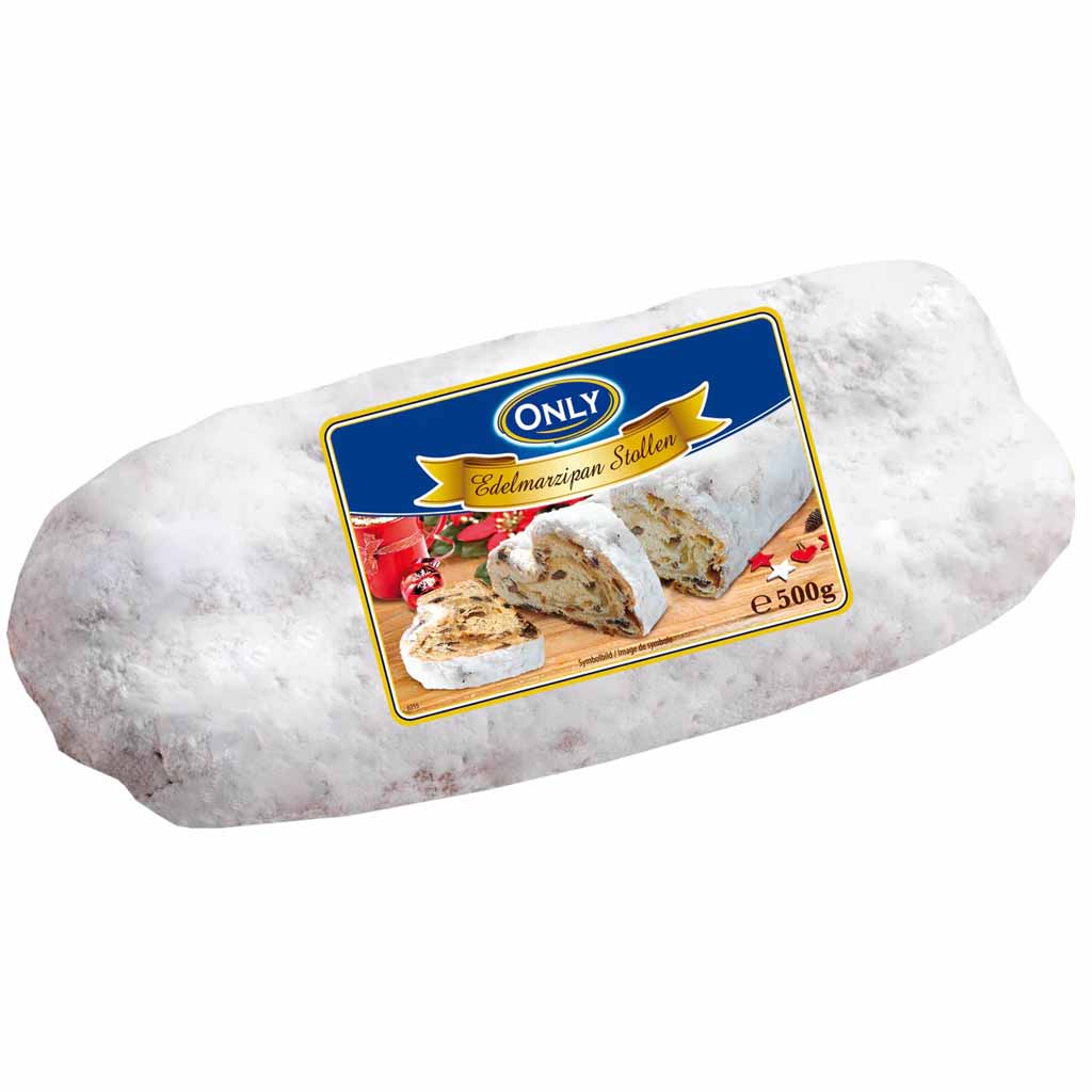 Only Edelmarzipanstollen 500g MHD 22.02.26