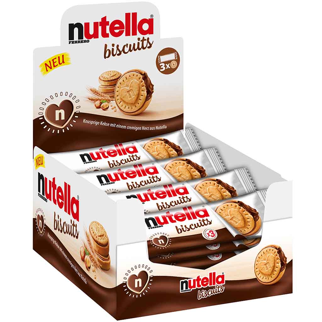 Nutella Biscuits 28x41,4g=1159g MHD 02.07.26