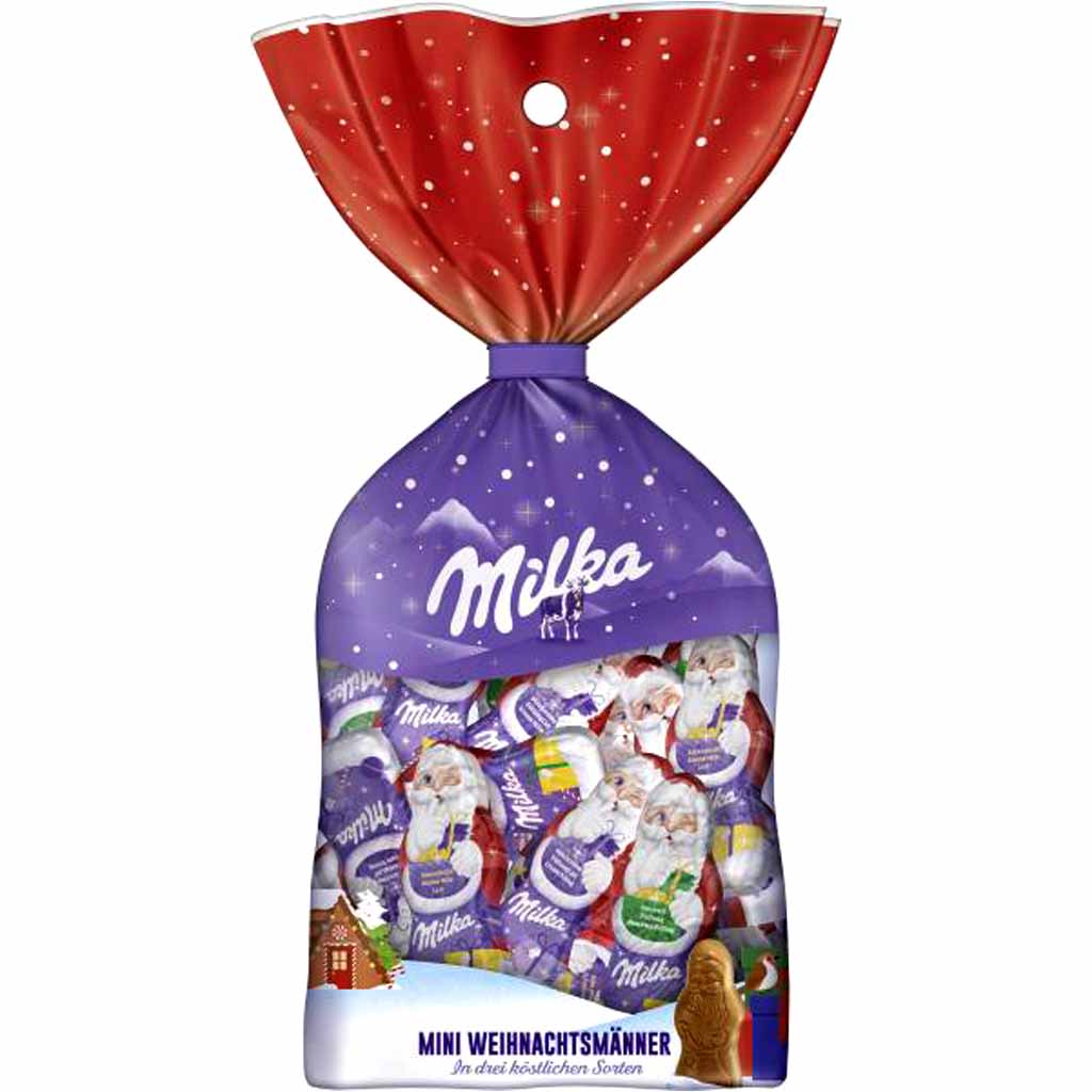 Milka Mini Weihnachtsmänner 120g MHD 31.03.26