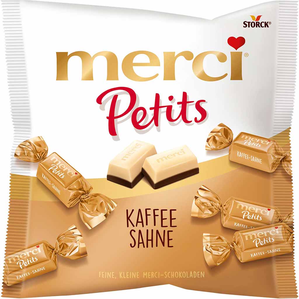 Merci Petits Kaffee Sahne 125g MHD 01.10.26