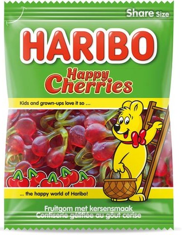 Haribo Happy Cherries 185g MHD 20.02.26