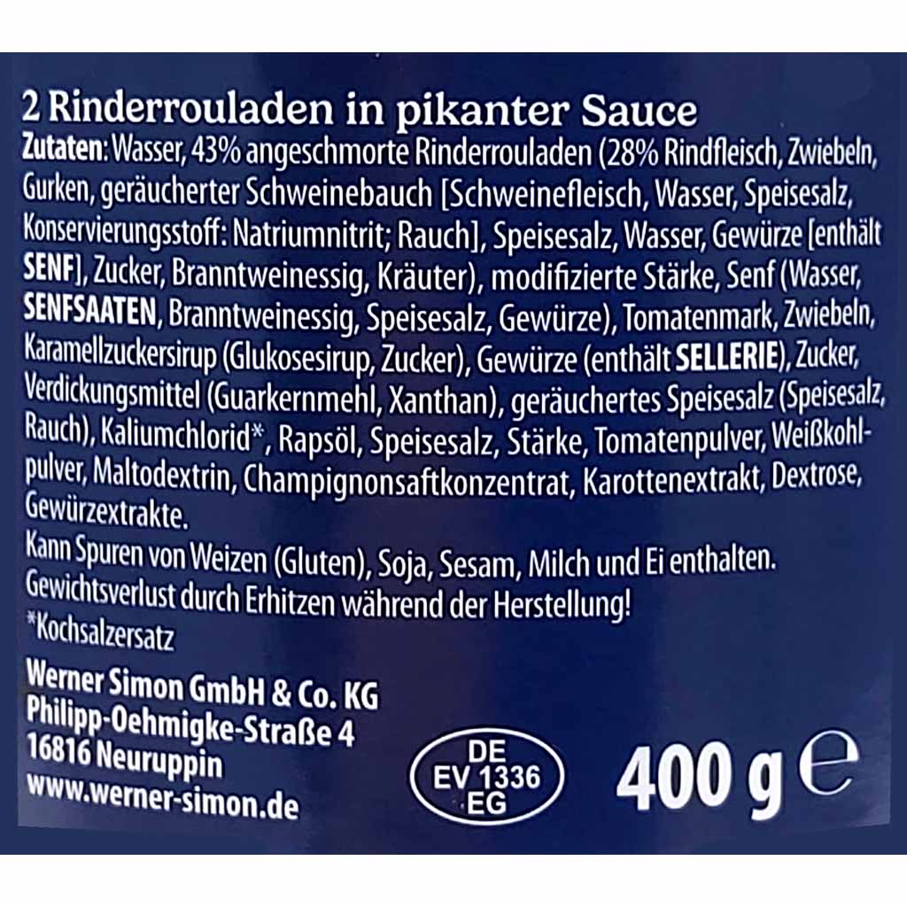 https://www.lebensmittel-sonderposten.de/media/image/19/22/a9/Simon-2-Rinderrouladen-in-pikanter-Sauce_400g_Dose_ZutatenKS7YJvXfudgPN.jpg