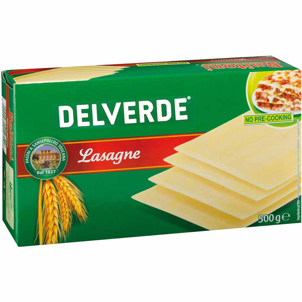 Delverde Buitoni Nudeln Lasagne 500g MHD 30.03.28