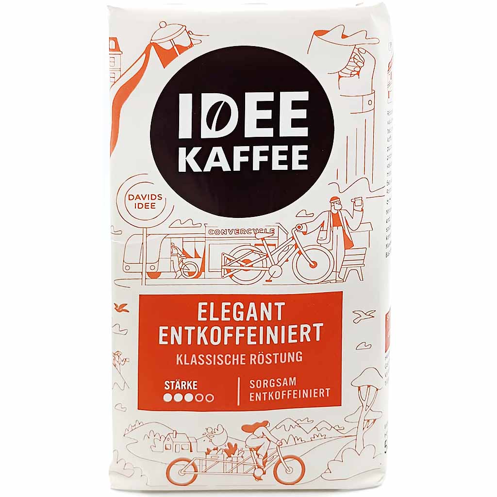 Idee Kaffee Filterkaffee entkoffeiniert 500g , 4006581000800