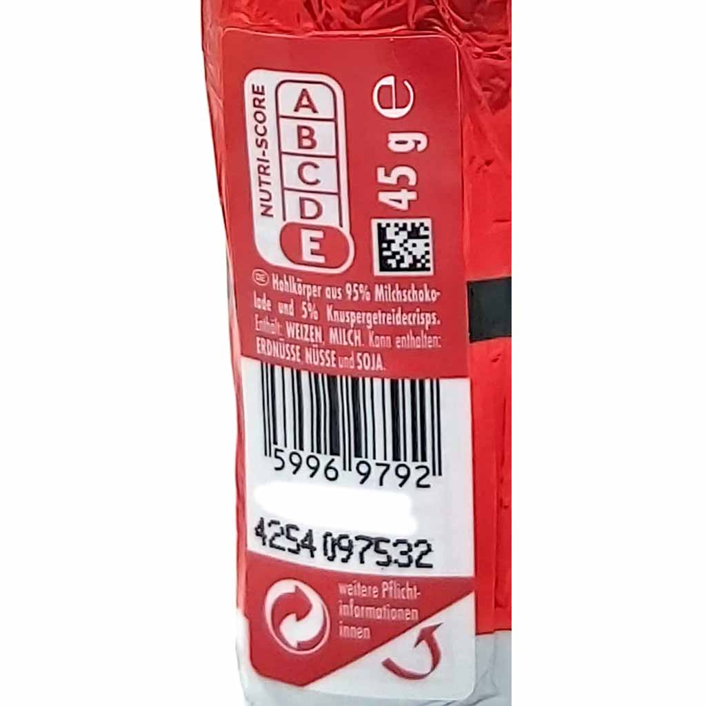 KitKat Weihnachtsmann 45g, 59969792, back