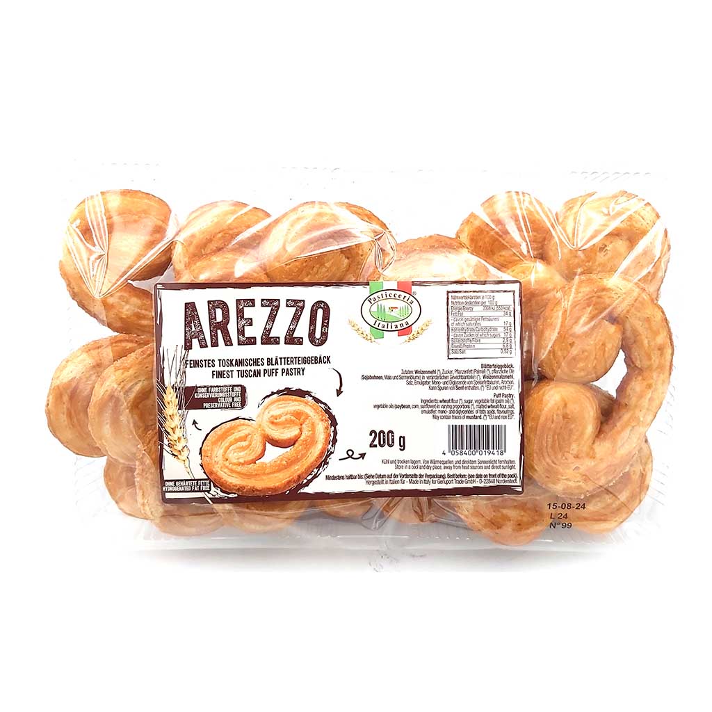 Pasticceria Italiana - Arrezzo - Original italienische Gebäckspezialitäten 200g, 4058400019418