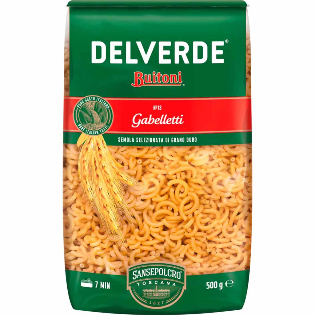 Delverde Buitoni Nudeln Gabelletti 500g MHD 30.04.28