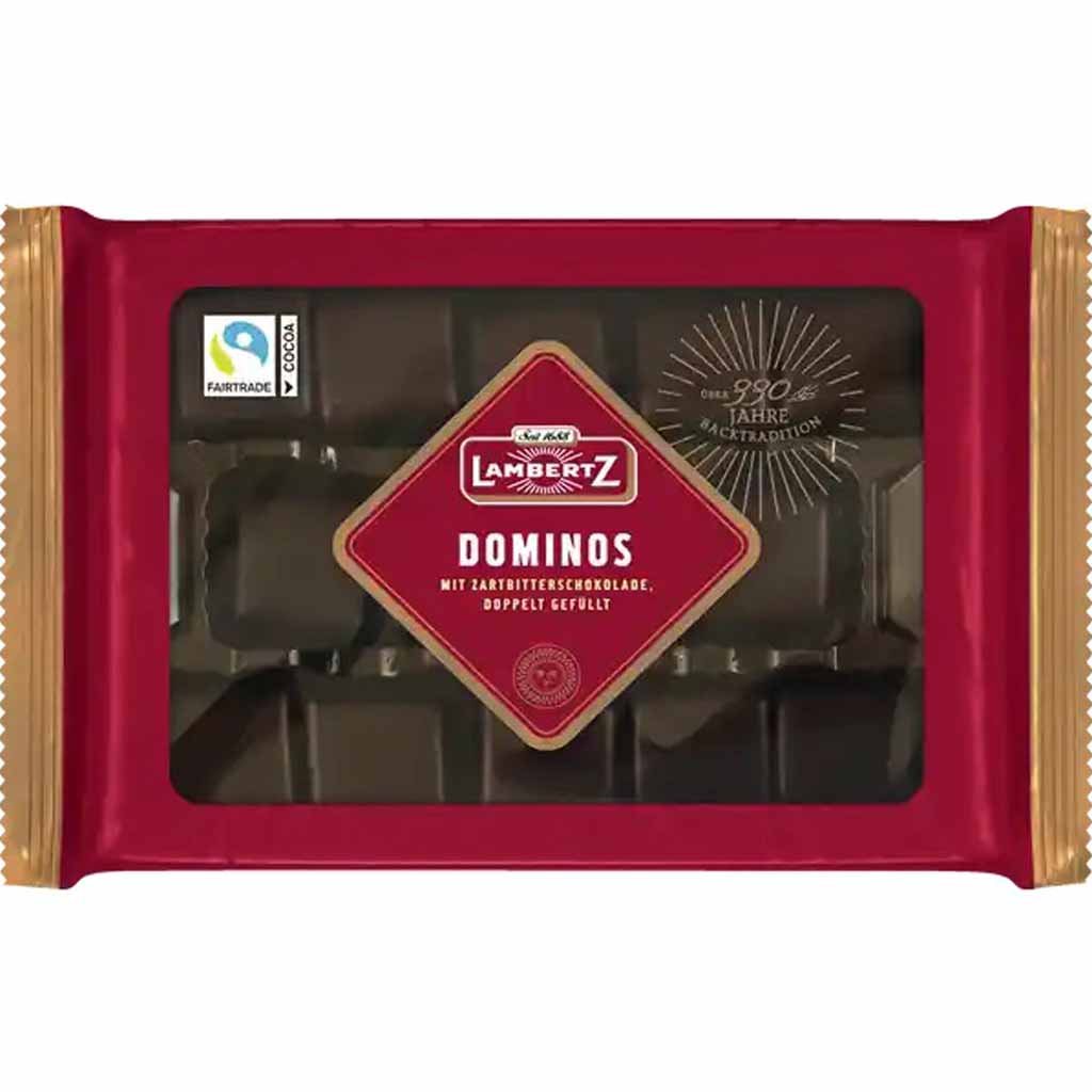 Lambertz Dominos Zartbitter 175g MHD 30.05.26